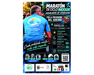 alt_im: I MARATÓN CICLO INDOOR PREVENCIÓN DEL SUICIDIO