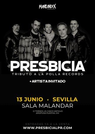 alt_im: PRESBICIA (Tributo a La Polla Records) + Artista Invitado